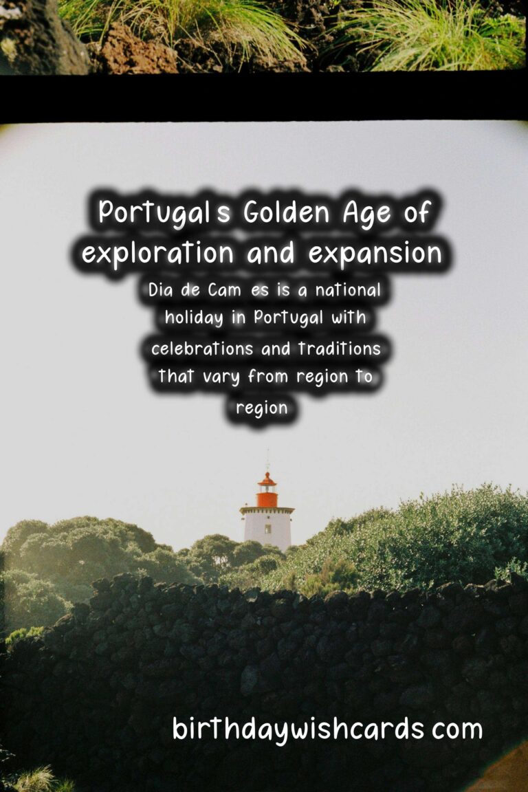 Celebrate Dia de Camões – Portugal’s Day of National Pride and Heritage!