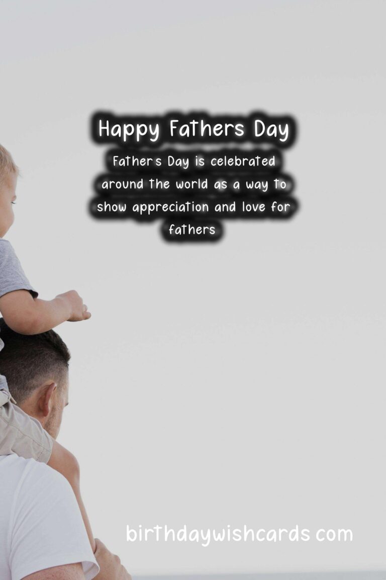 Celebrate Father’s Day on August 3 and Show Your Love and Appreciation