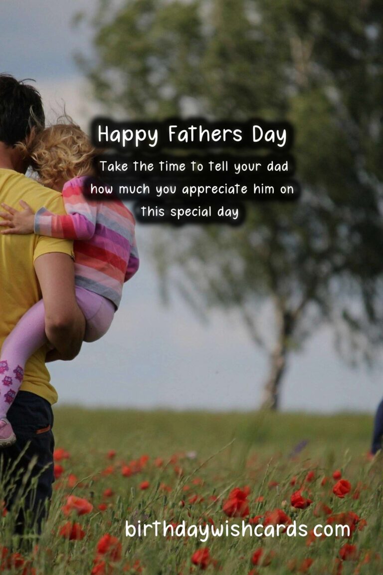 Celebrate Father's Day on August 3 and Show Your Love and Appreciation