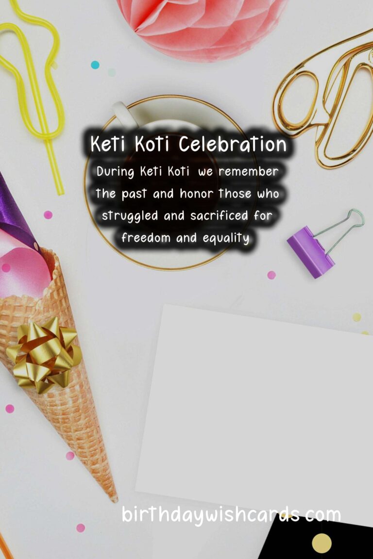Celebrate Keti Koti (July) – A Time of Remembrance and Freedom