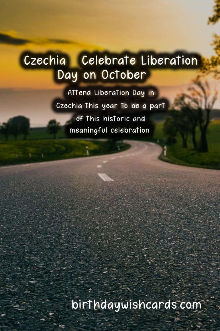 Celebrate Liberation Day on October 14