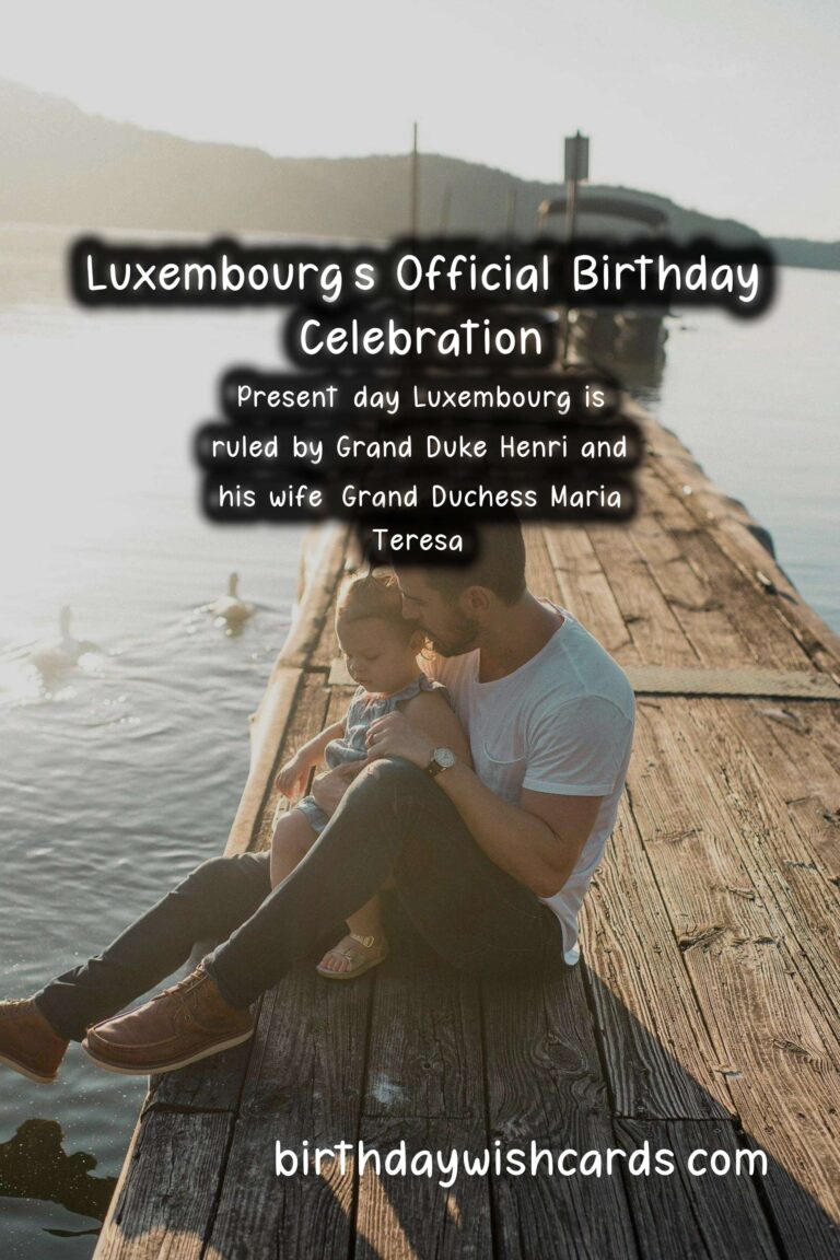 Celebrate Luxembourg’s Royalty with the Grand Ducal Family’s Official Birthday in November
