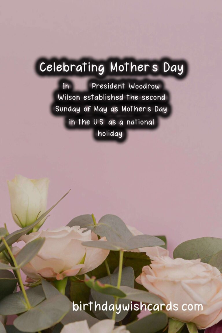 Celebrate Mother's Day on August 12: A Day to Show Love and Gratitude