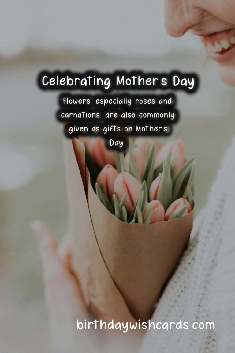 Celebrate Mother’s Day on August 12: A Day to Show Love and Gratitude