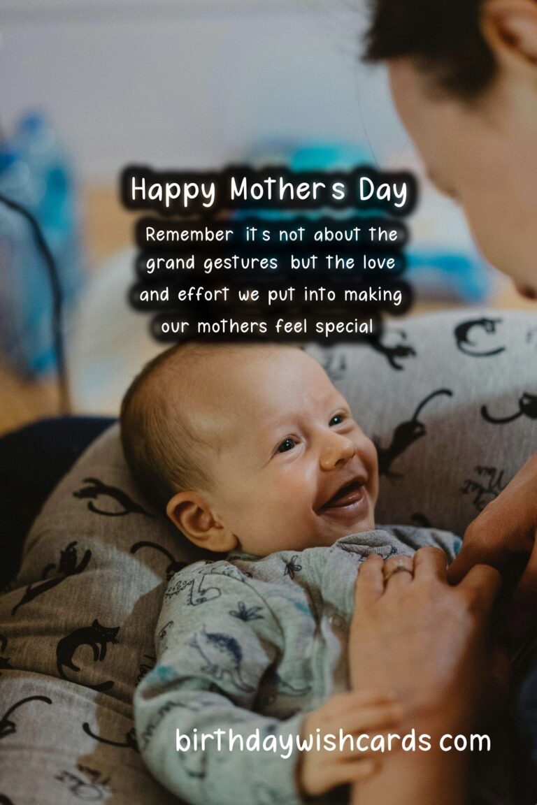 Celebrate Mother's Day on the Last Sunday in May