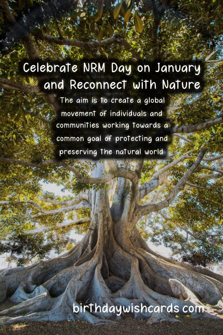 Celebrate NRM Day on January 26 and Reconnect with Nature