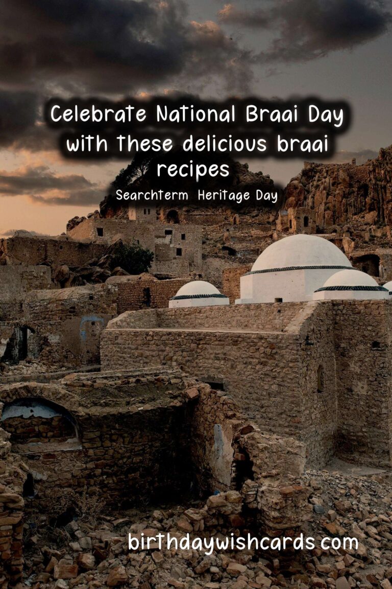 Celebrate National Braai Day on September 24!