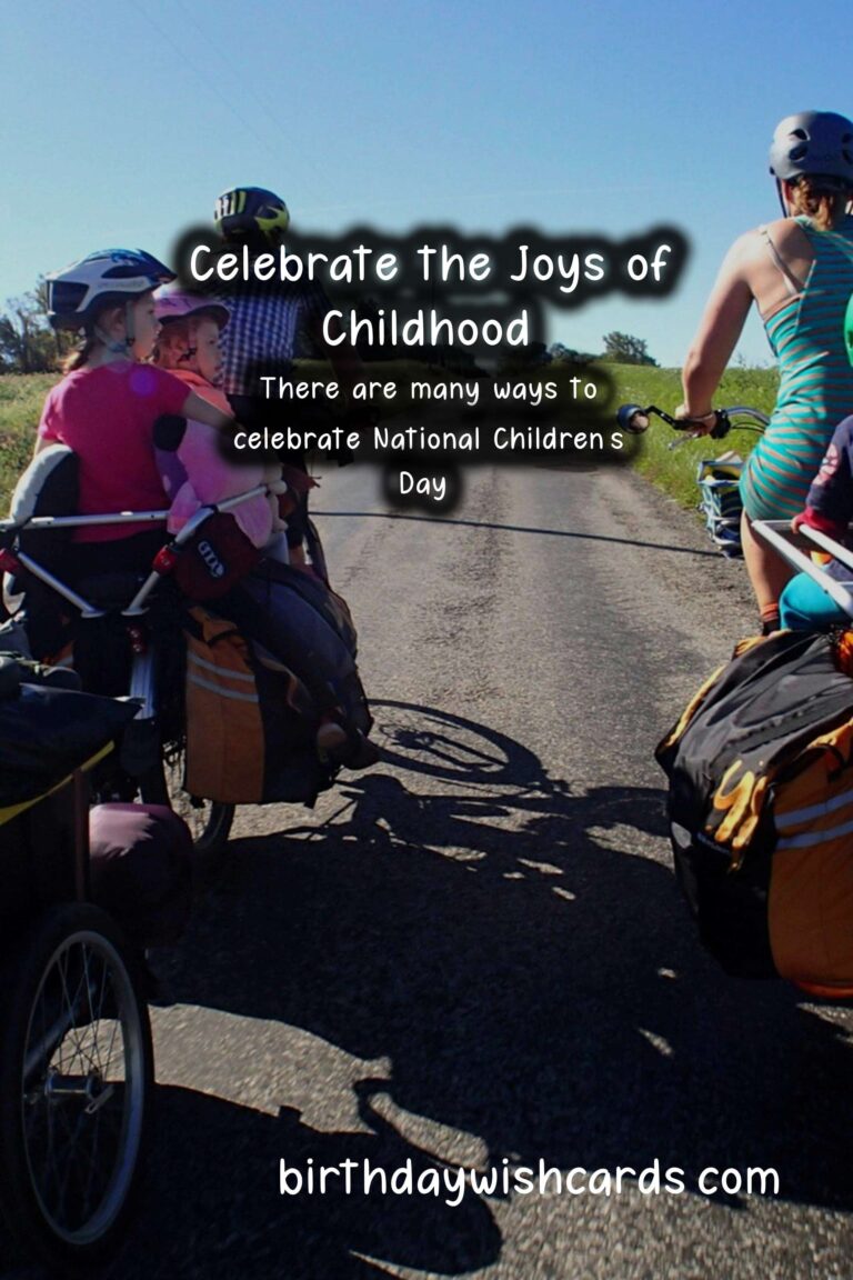 Celebrate National Children's Day - March 17