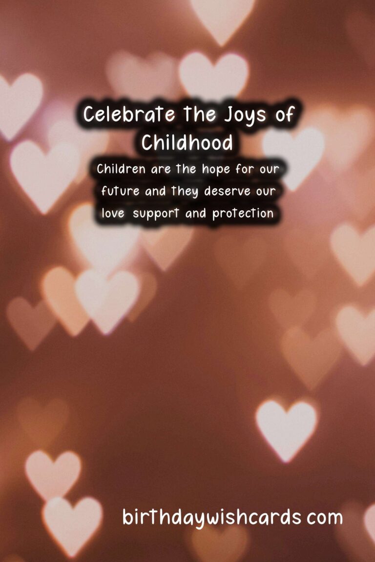 Celebrate National Children's Day - March 17