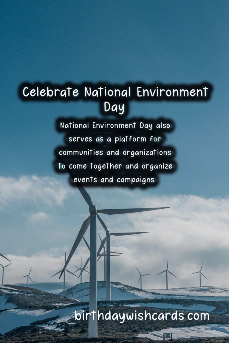 Celebrate National Environment Day: A Call to Protect Our Planet