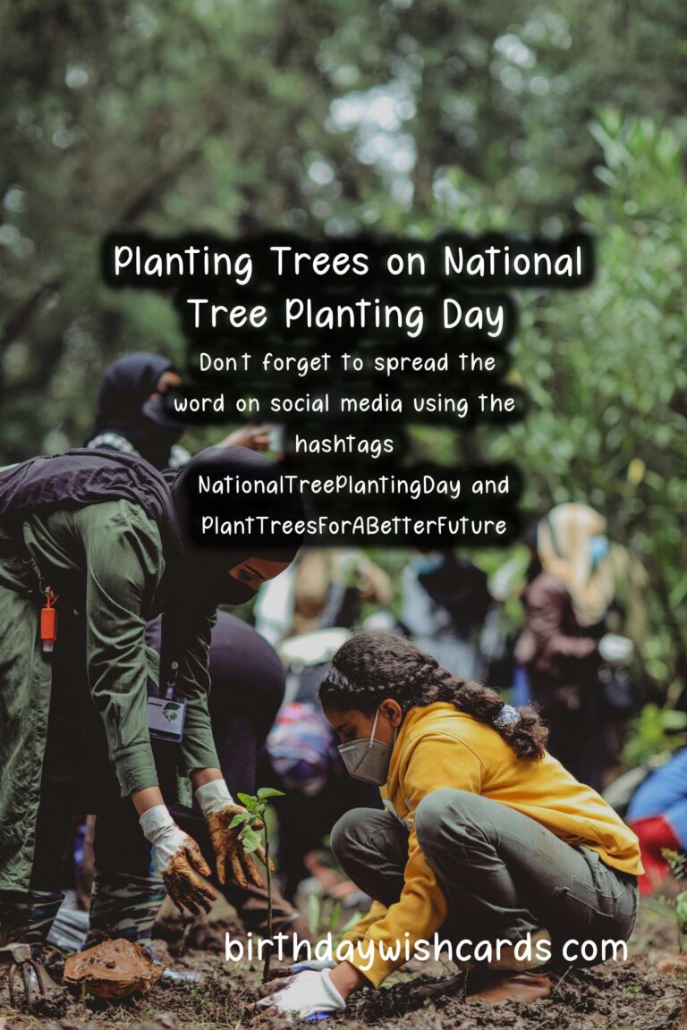 Celebrate National Tree Planting Day on April 5