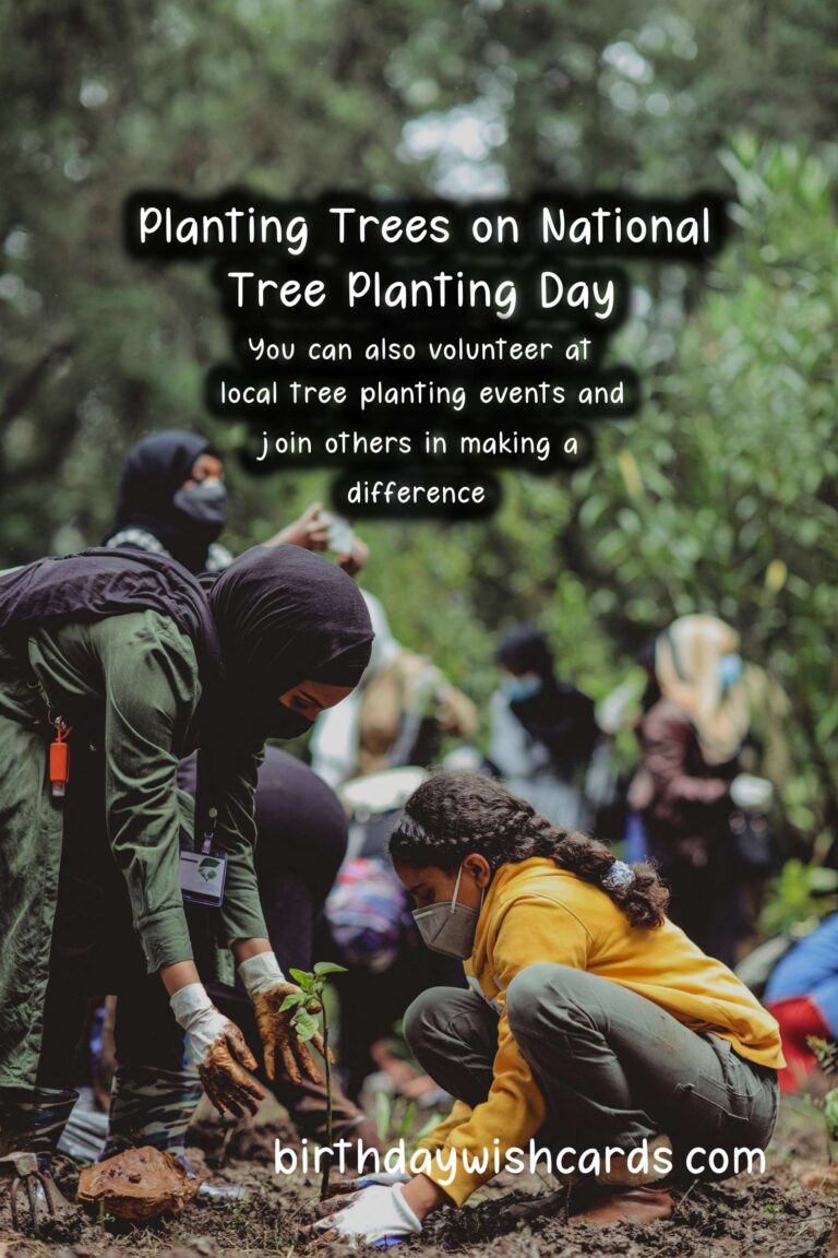 Celebrate National Tree Planting Day on April 5