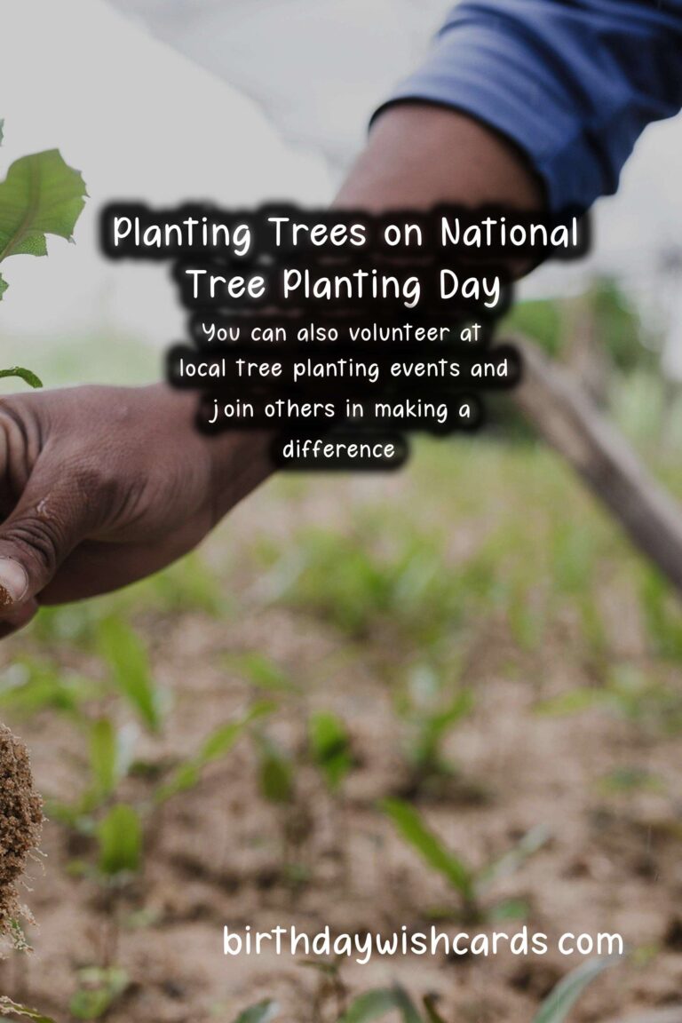 Celebrate National Tree Planting Day on April 5