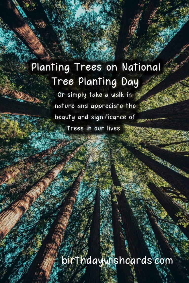 Celebrate National Tree Planting Day on April 5