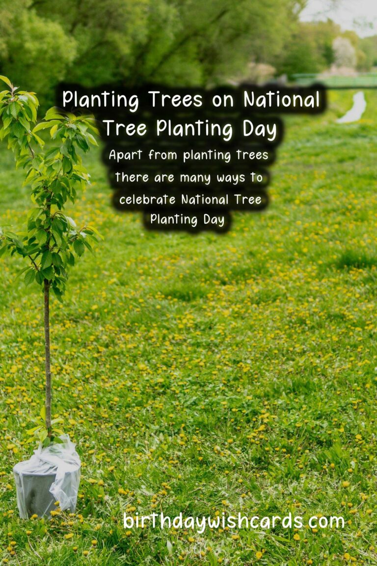 Celebrate National Tree Planting Day on April 5
