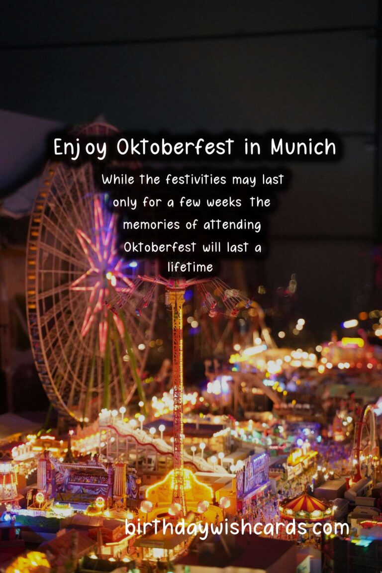 Celebrate October with Oktoberfest: A Traditional German Festival