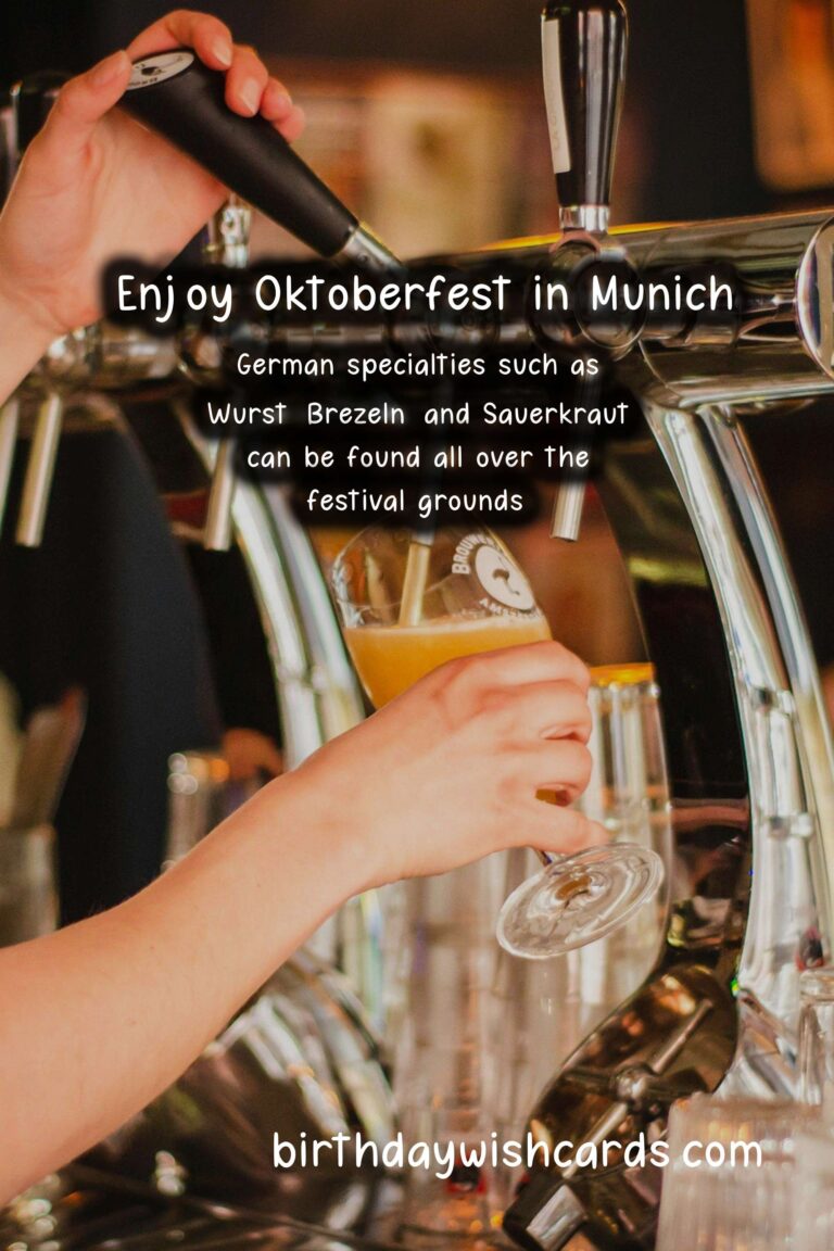 Celebrate October with Oktoberfest: A Traditional German Festival