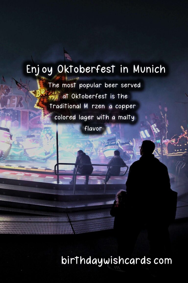 Celebrate October with Oktoberfest: A Traditional German Festival
