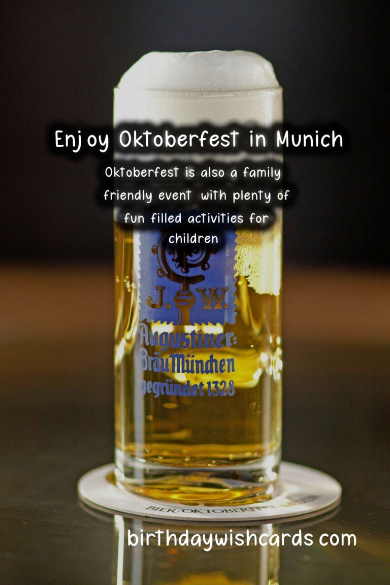 Celebrate October with Oktoberfest: A Traditional German Festival