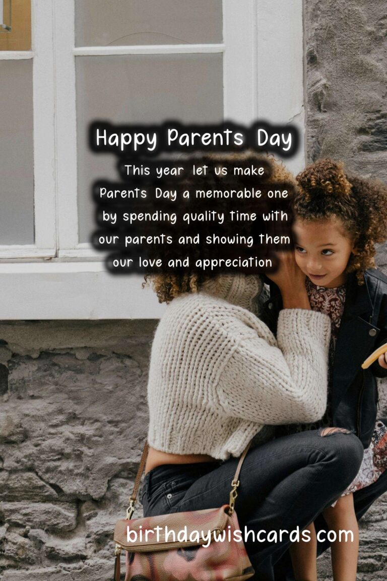 Celebrate Parents’ Day on May 8, 2021: A Day to Honor Mothers and Fathers