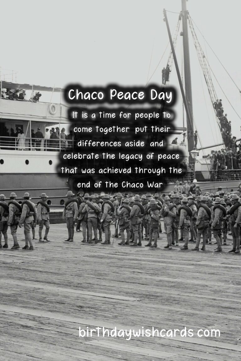 Celebrate Peace and Unity on June 12 – Día de la Paz del Chaco (Chaco Peace Day)