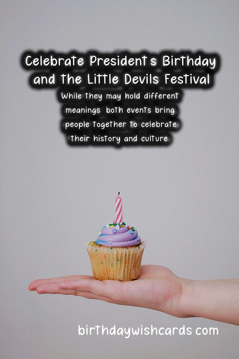 Celebrate President’s Birthday and the Little Devils Festival on February 19 and January 15