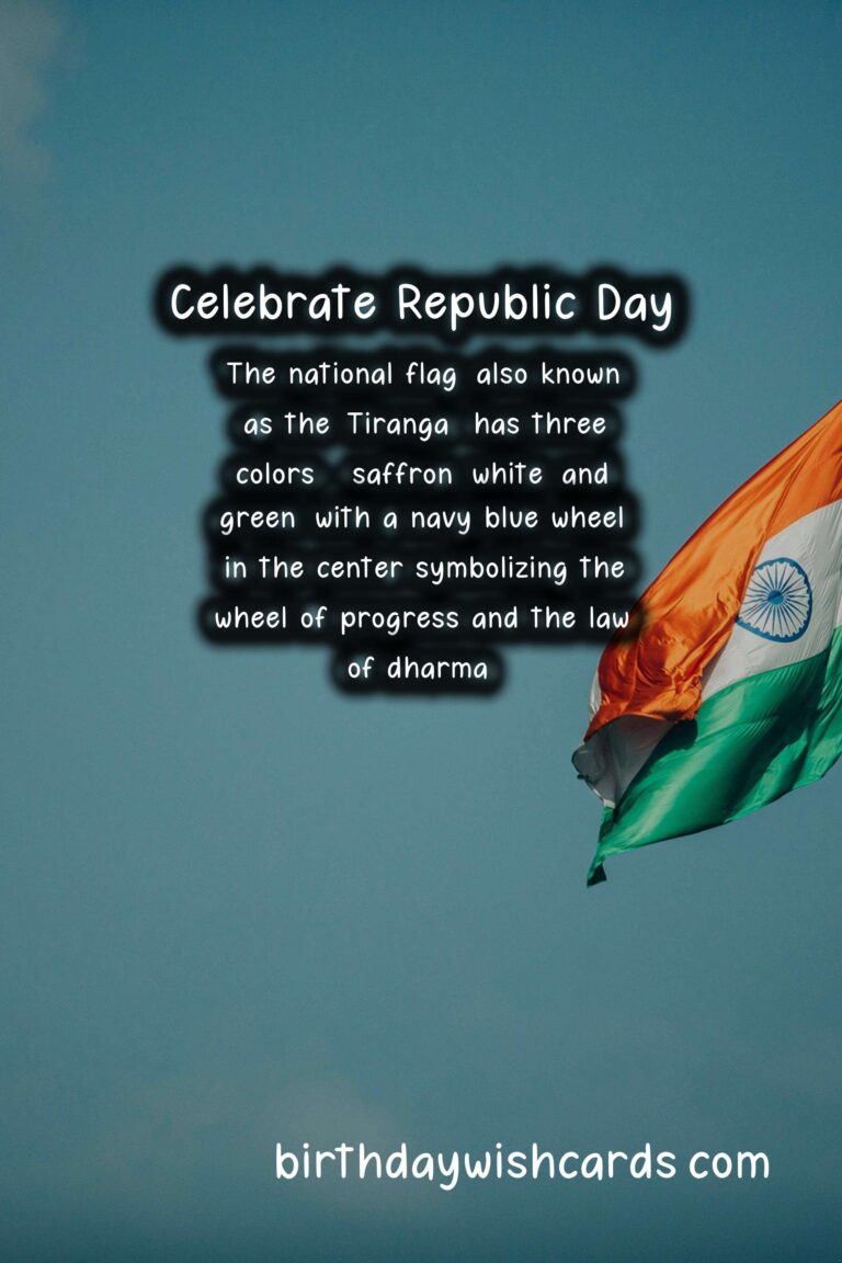Celebrate Republic Day on November 29th