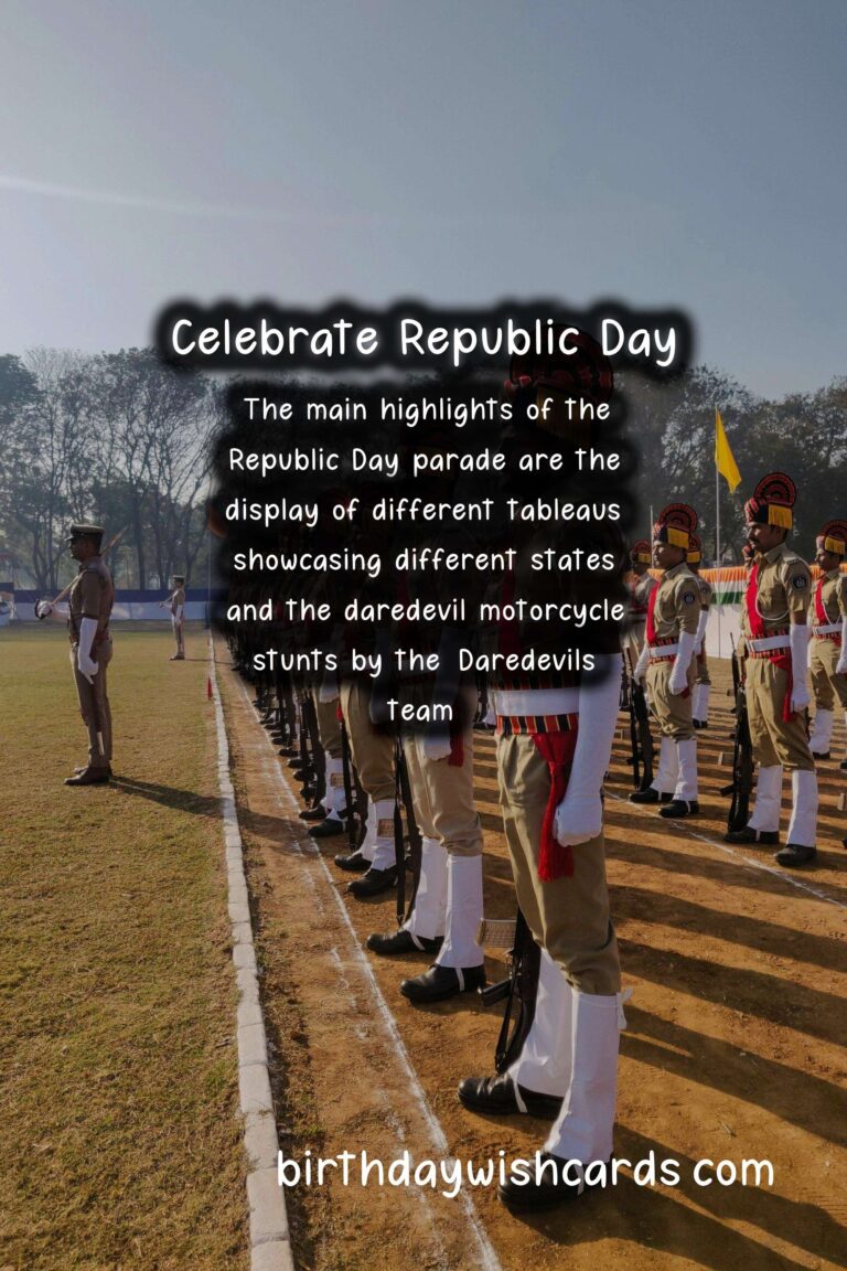 Celebrate Republic Day on November 29th