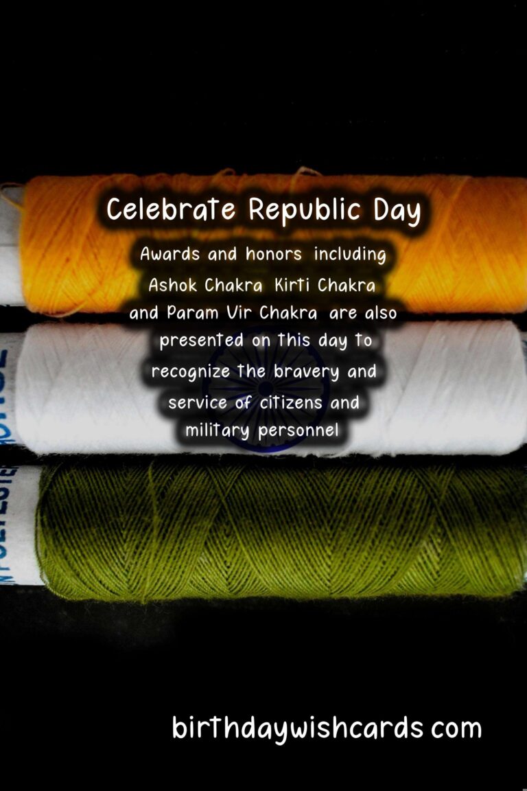 Celebrate Republic Day on November 29th