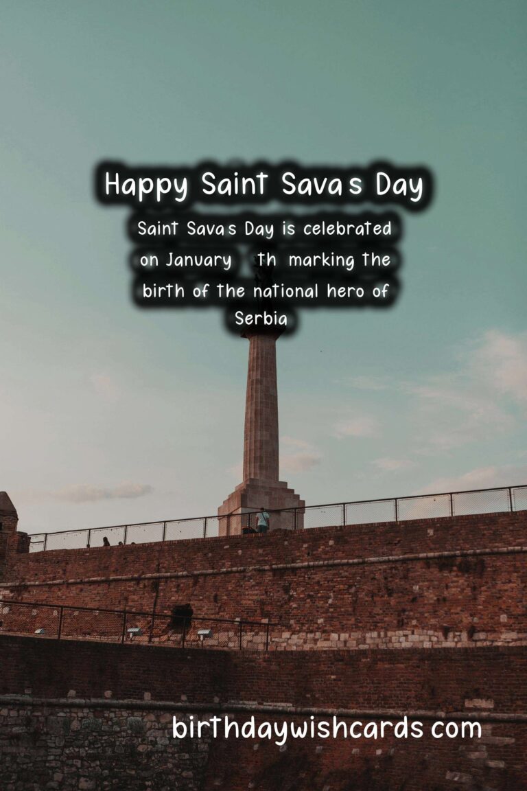 Celebrate Saint Sava’s Day: The Birth of a National Hero