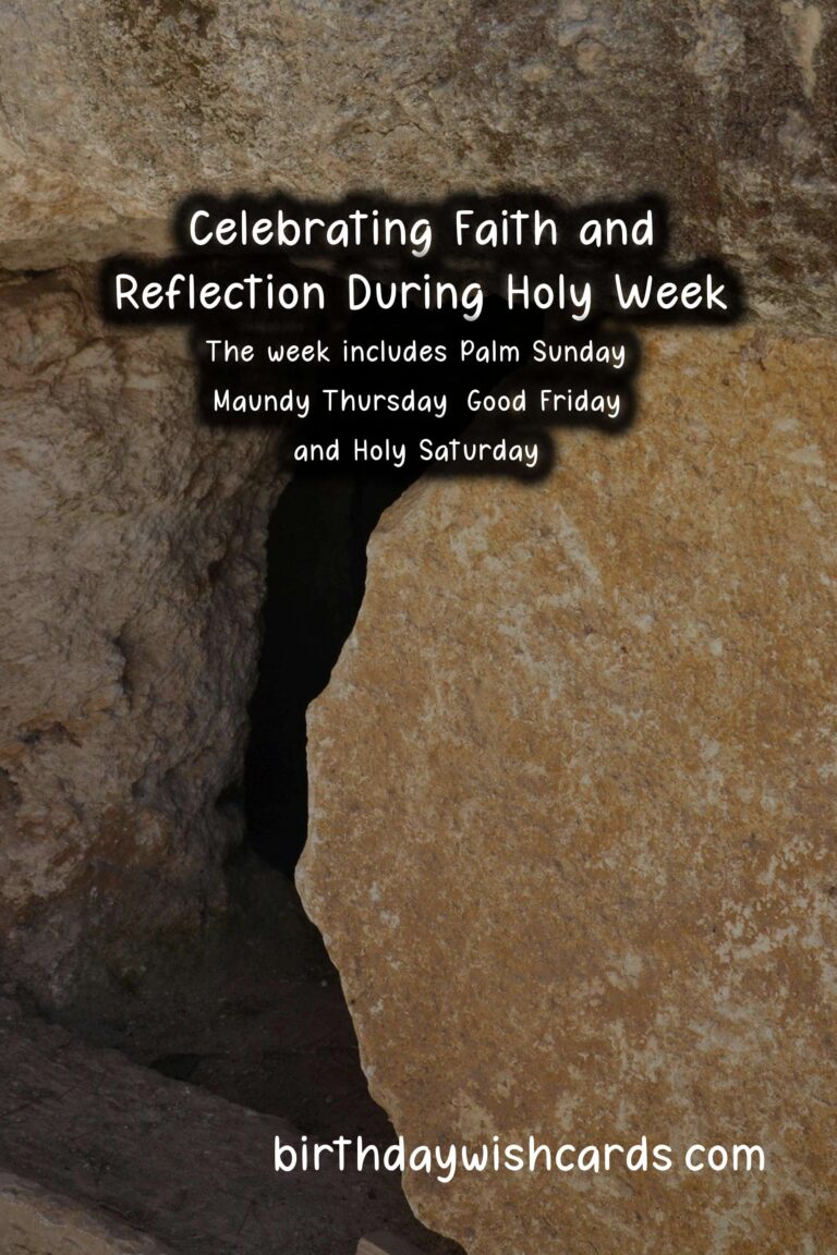 Celebrate Spirituality and Reflection on April 14-20 - Holy Week