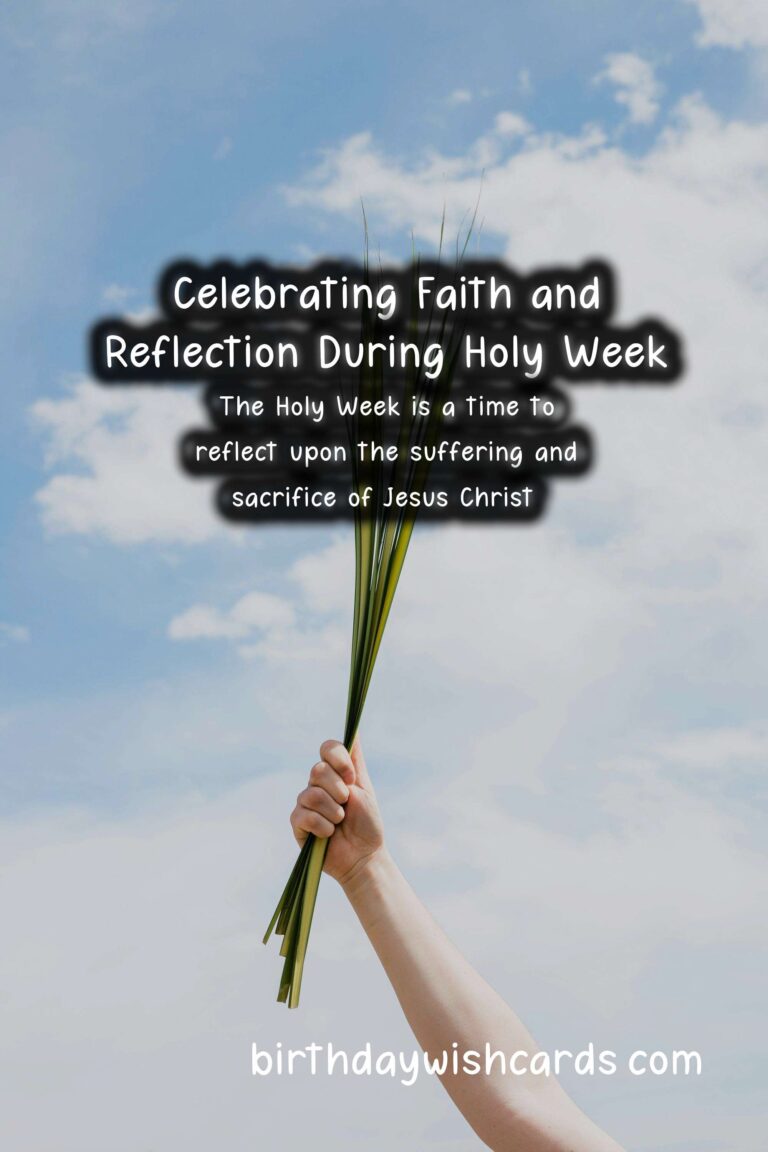 Celebrate Spirituality and Reflection on April 14-20 – Holy Week