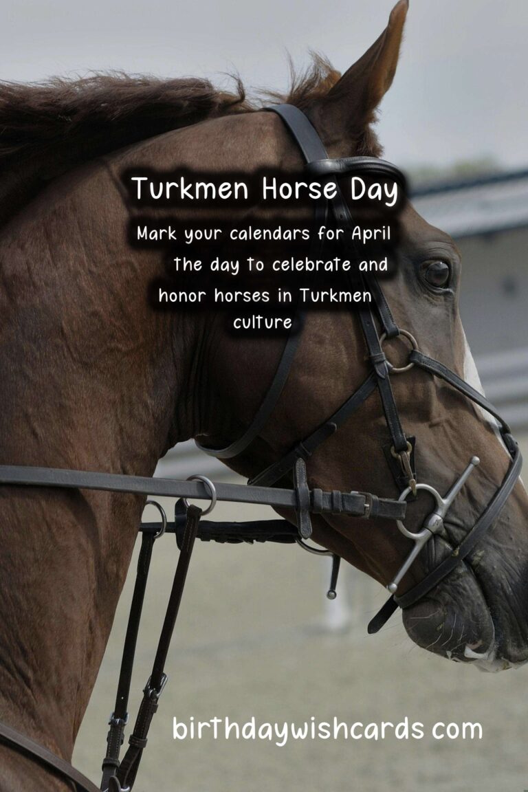Celebrate Turkmen Horse Day on April 25 – A Day to Honor the Sacred Animal