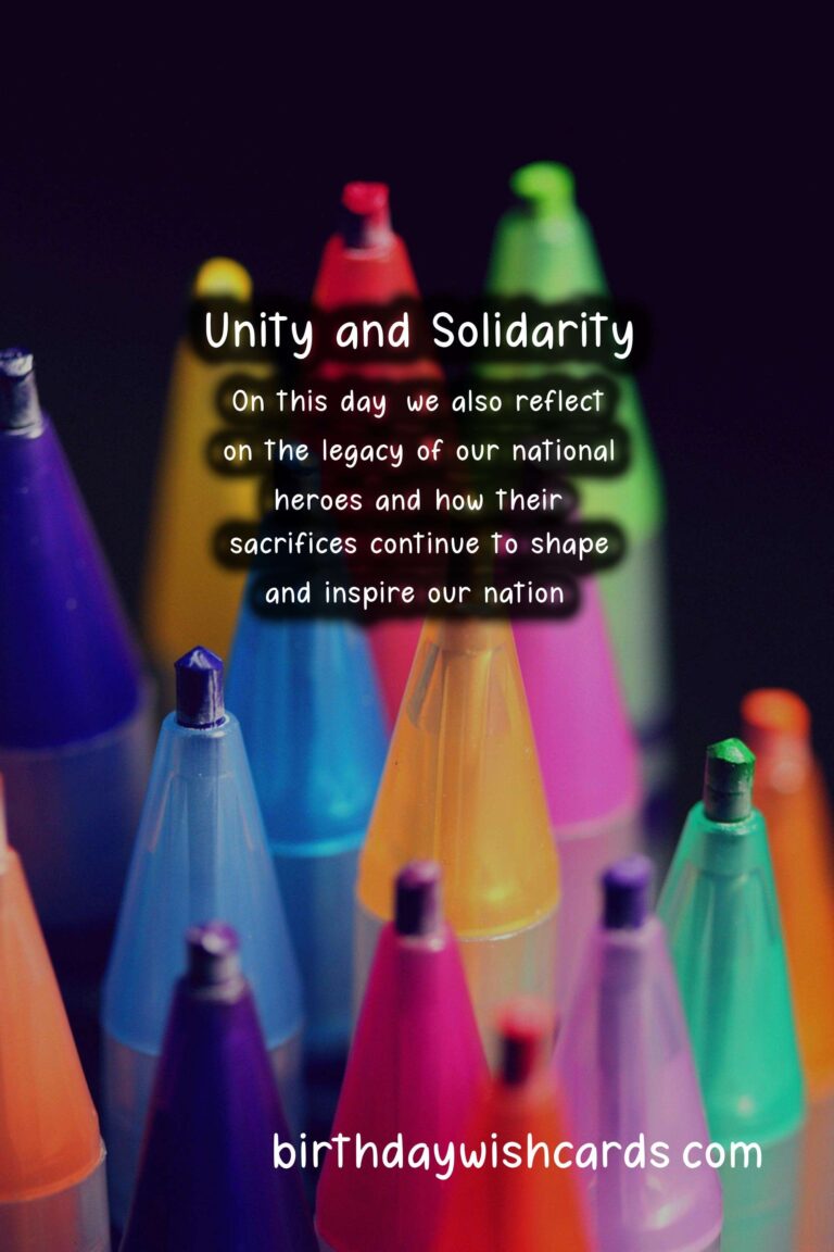 Celebrate Unity and Solidarity on National Day