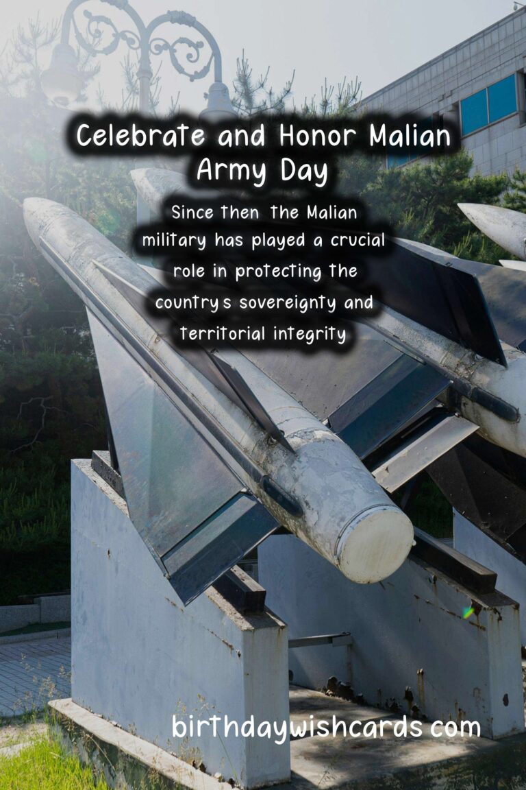 Celebrate and Honor Malian Army Day on January 20