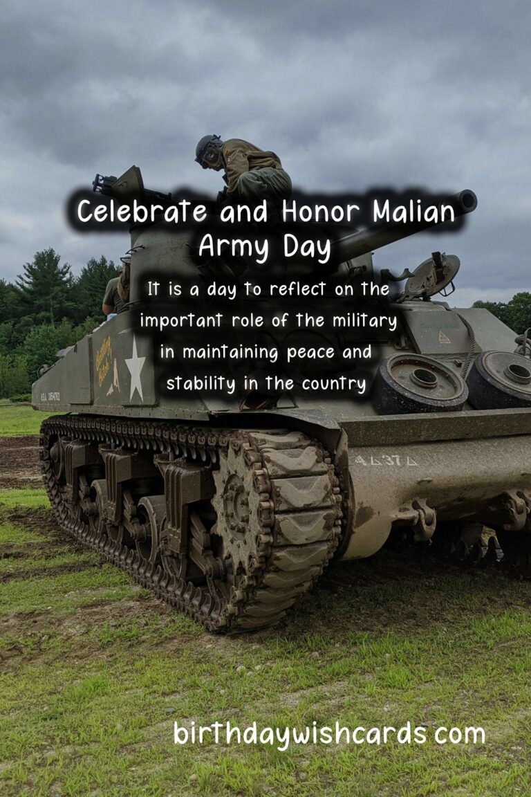 Celebrate and Honor Malian Army Day on January 20