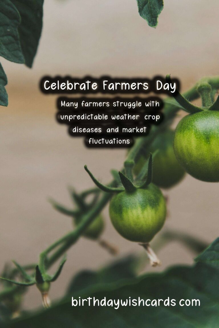 Celebrate the Hard Work and Dedication of Farmers on Farmers’ Day