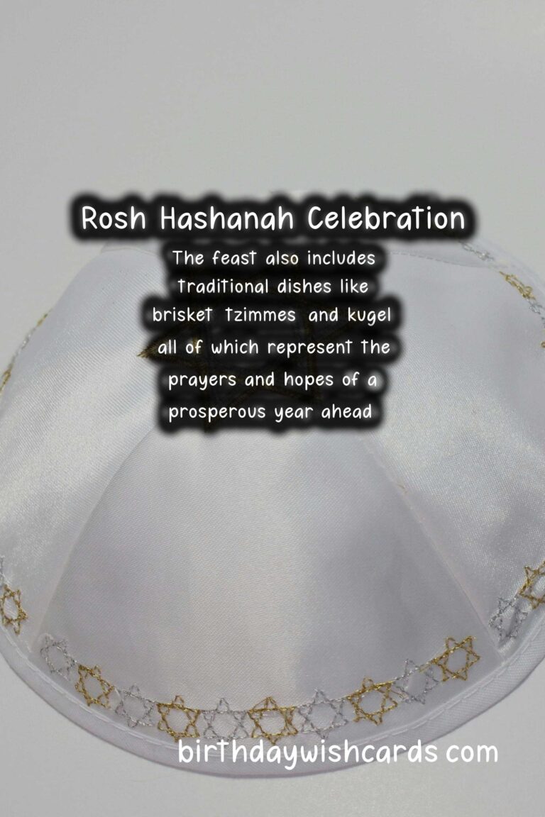 Celebrate the Jewish New Year with Rosh Hashanah on September 7