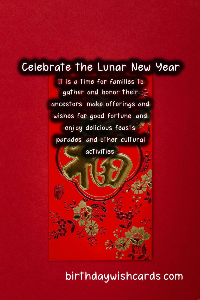 Celebrate the Lunar New Year: February 16-19, 2022