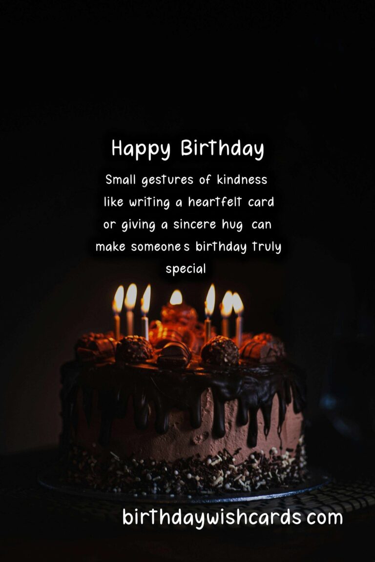 Celebrate with Kindness: Making Every Birthday Count