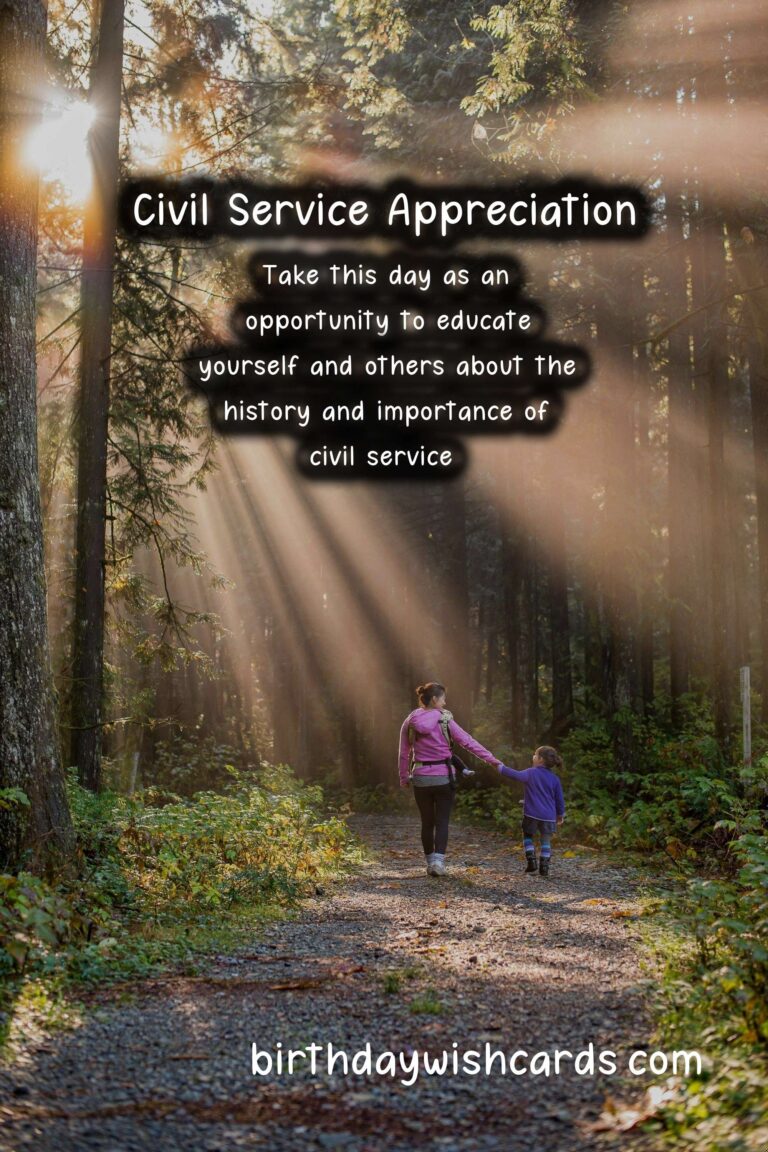 Celebrating Civil Service on December 29