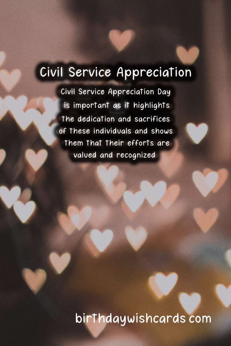 Celebrating Civil Service on December 29