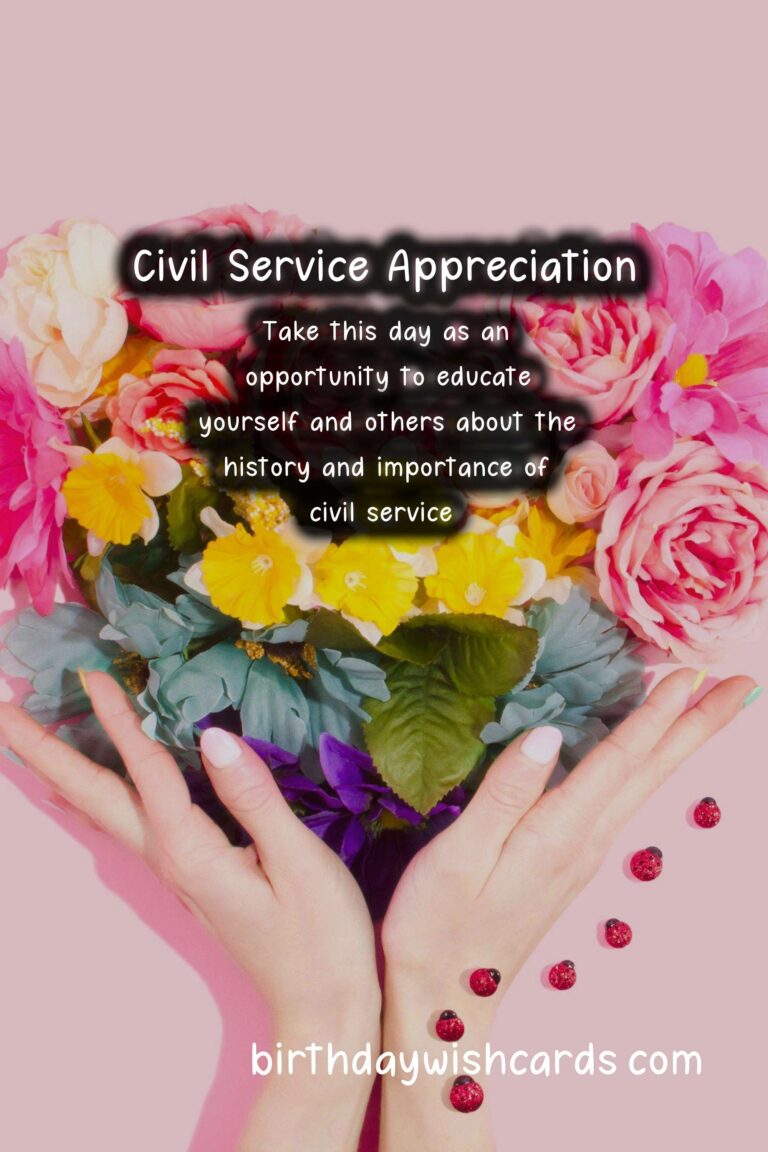 Celebrating Civil Service on December 29