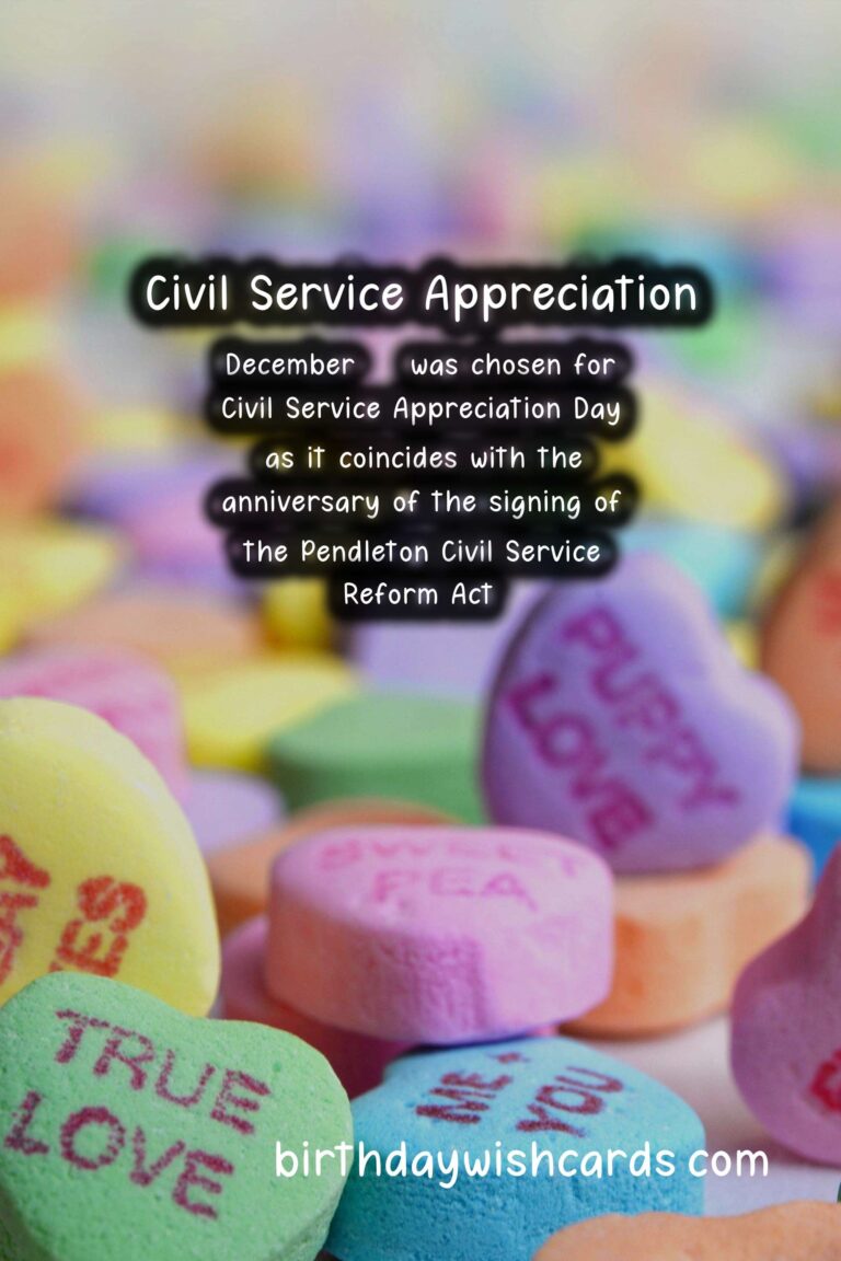 Celebrating Civil Service on December 29
