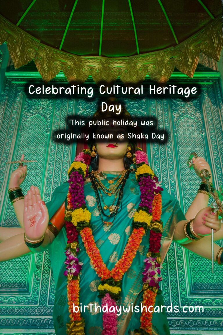 Celebrating Cultural Heritage Day - A Time to Honor Our Rich History and Traditions