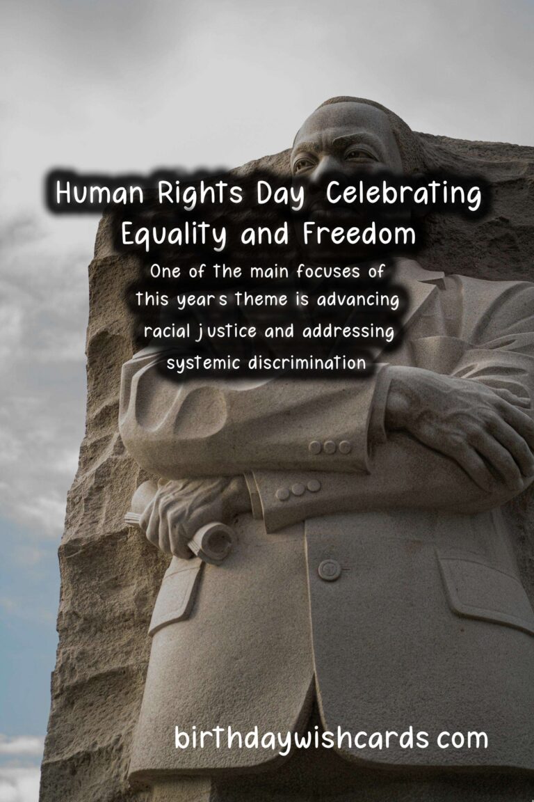Celebrating Human Rights Day: The Importance of Equality and Freedom
