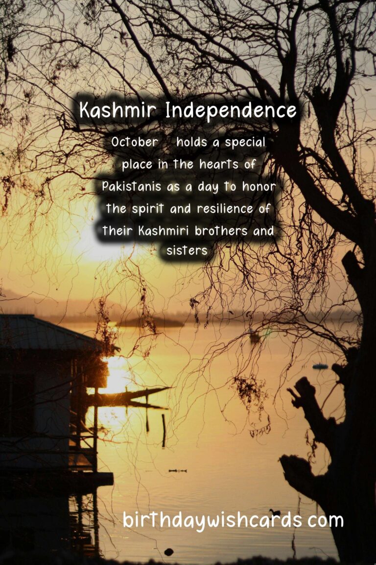 Celebrating Independence Day - October 9