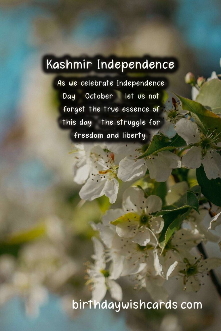 Celebrating Independence Day - October 9