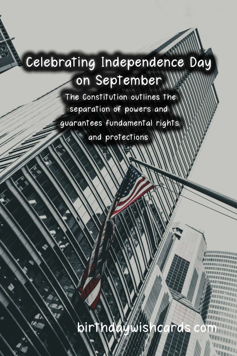 Celebrating Independence Day On September 6