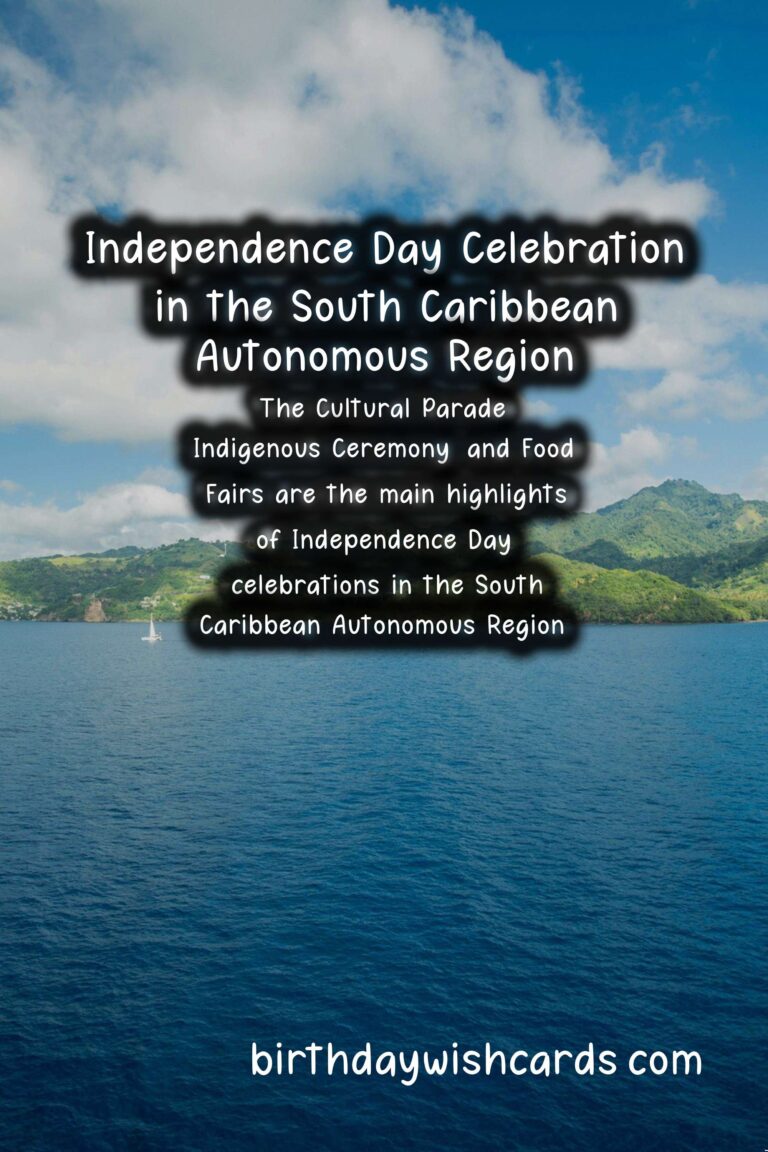 Celebrating Independence Day in the South Caribbean Autonomous Region